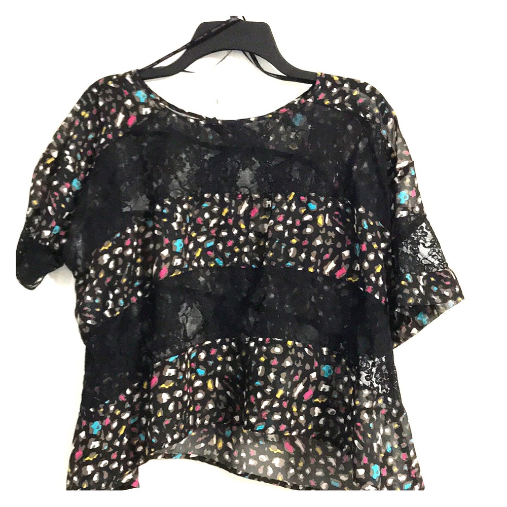 Polka dotted blouse